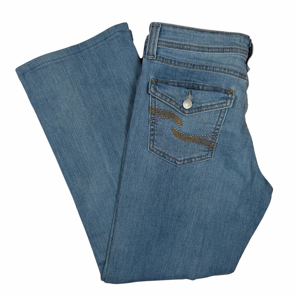 Levi Strauss Jeans Womens Size 6 30x27 Gold Signature True Boot Blue Denim